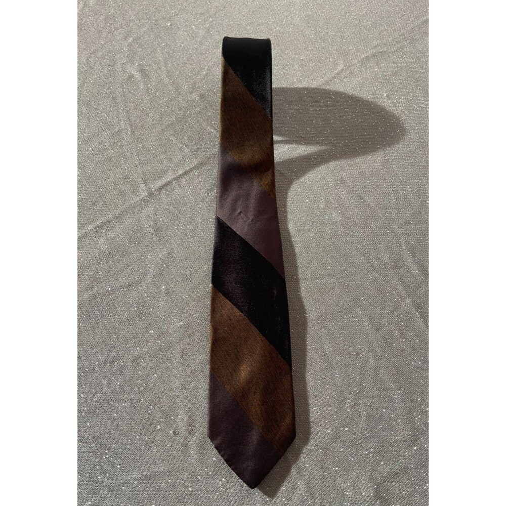 Vintage 60s Silk Skinny Tie Christian Dior Retro 1960s Mid Century Mod Necktie